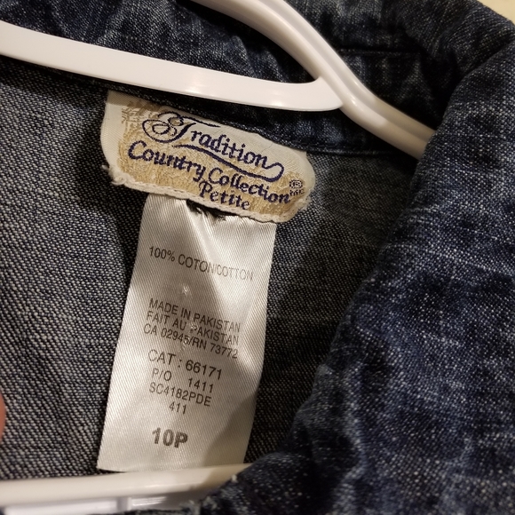 Tradition Country Collection Jean Jacket - Picture 5 of 6